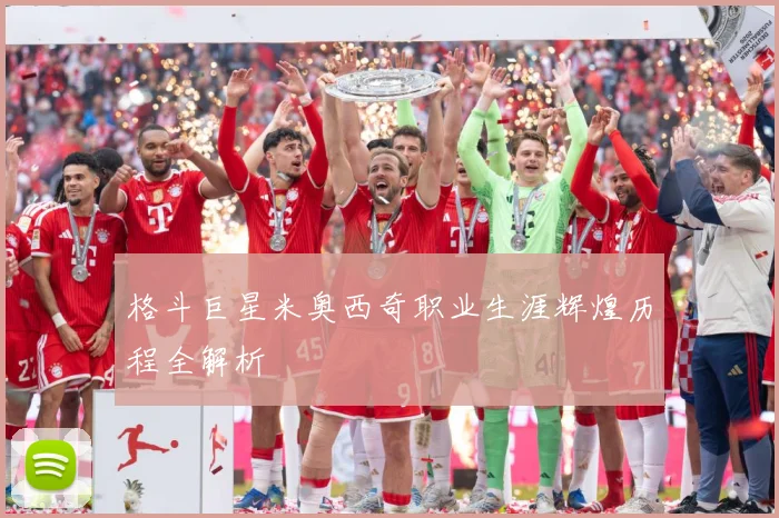 格斗巨星米奥西奇职业生涯辉煌历程全解析